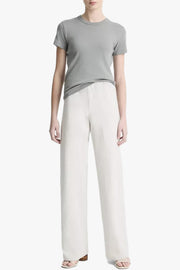 High Waist Cotton Bias Pant