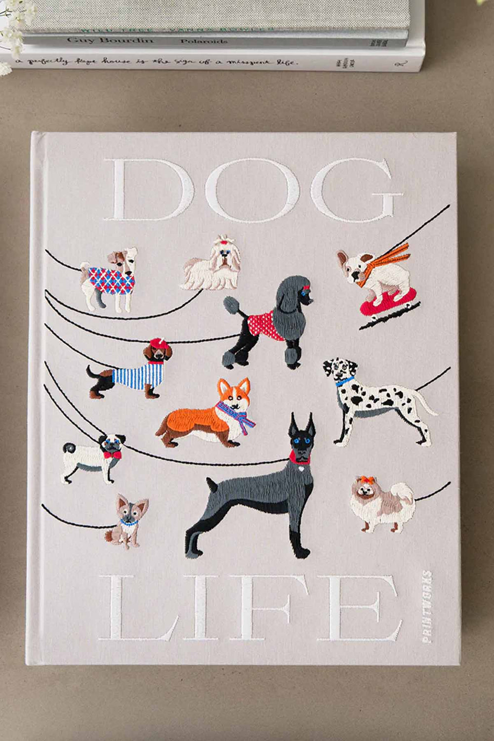 Embroidered Photo Album - Dogs