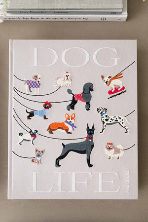 Embroidered Photo Album - Dogs