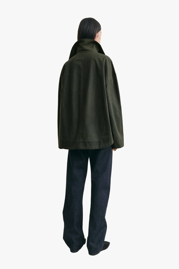 Zipped Funnel Jacket
