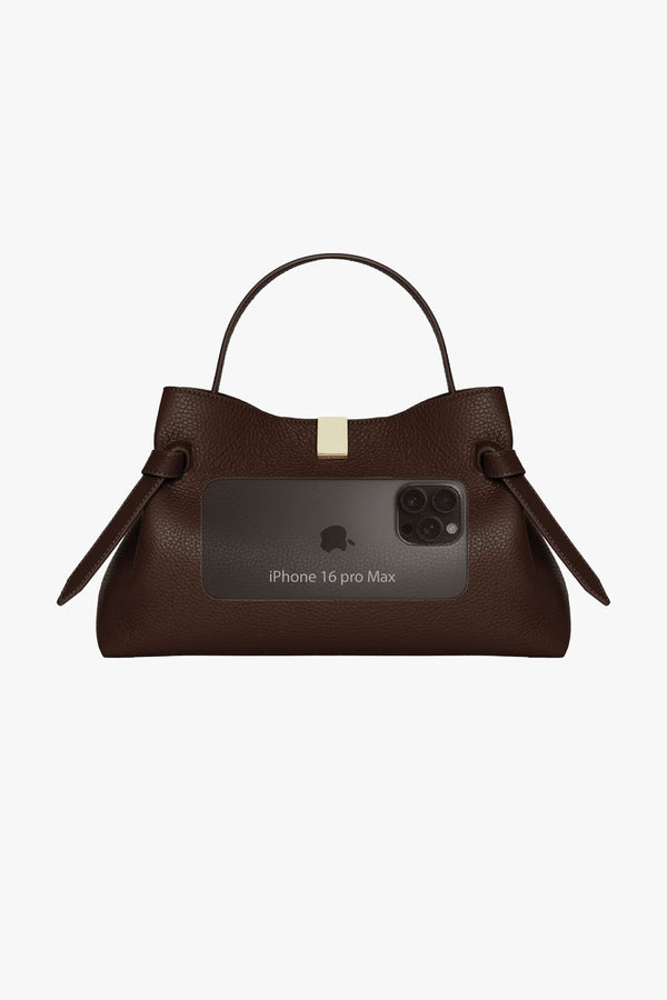 Gyoza Pebble Grain Leather
