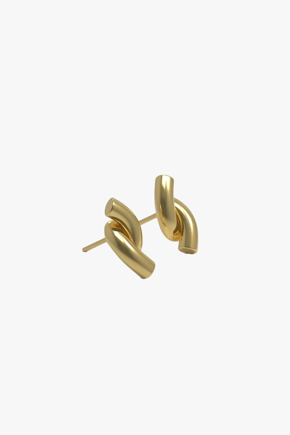 Rose studs plated