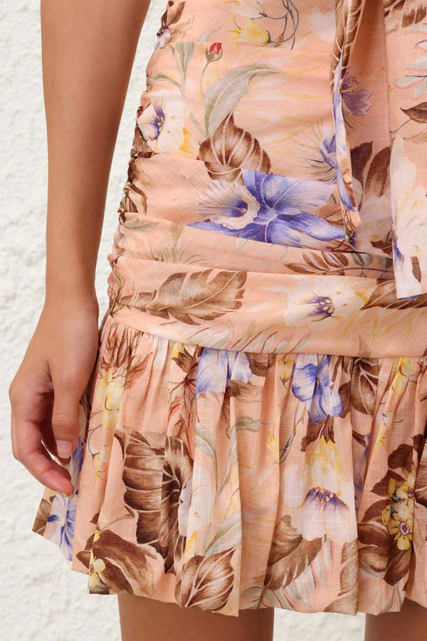 Coco Bow Front Mini Dress