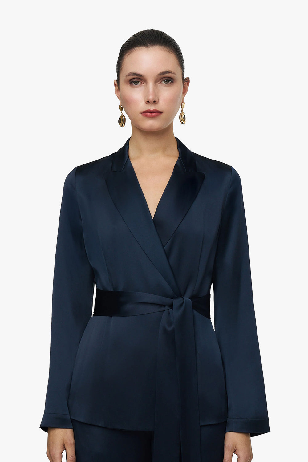 Archer Jacket Silk Satin