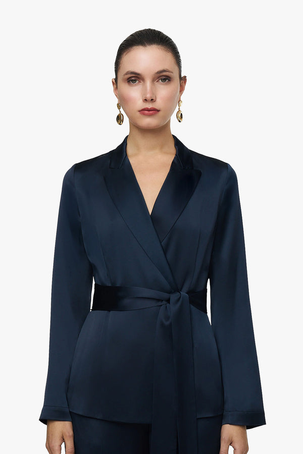 Archer Jacket Silk Satin