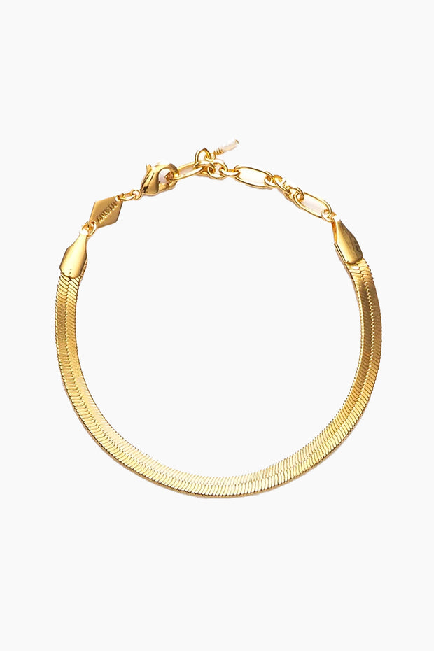 Gold Snake Charmer Bracelet