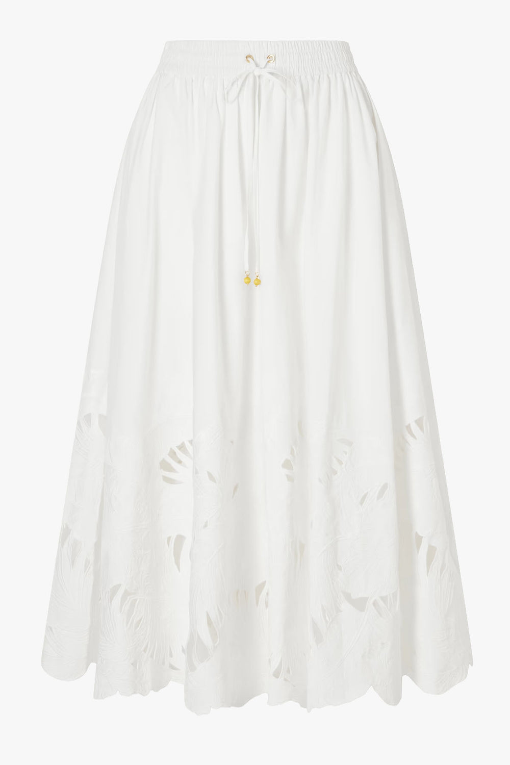 Mahon Embroidered Midi Skirt