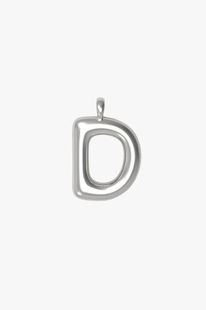 Letter charm Large D