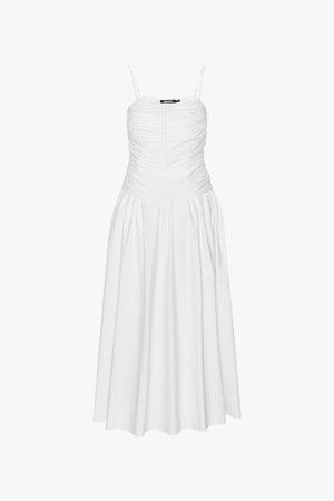 Ruched Midi Dress
