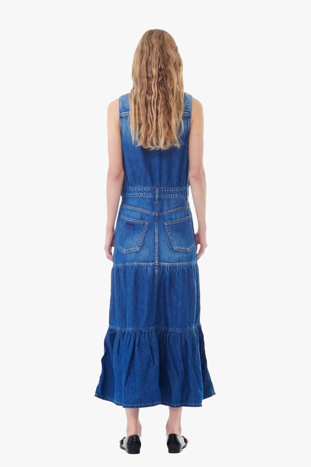 Light Denim Long Dress