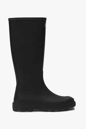 Unisex Downpour Tall Boot in Black