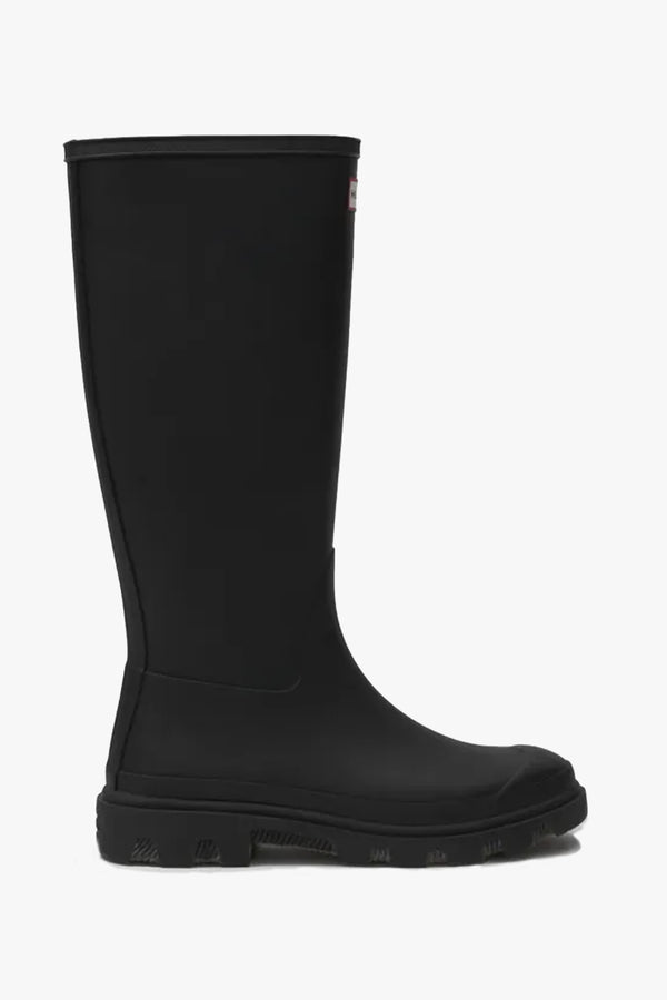 Unisex Downpour Tall Boot in Black