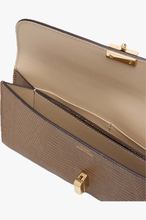 T-Lock Lizard-Embossed Wallet