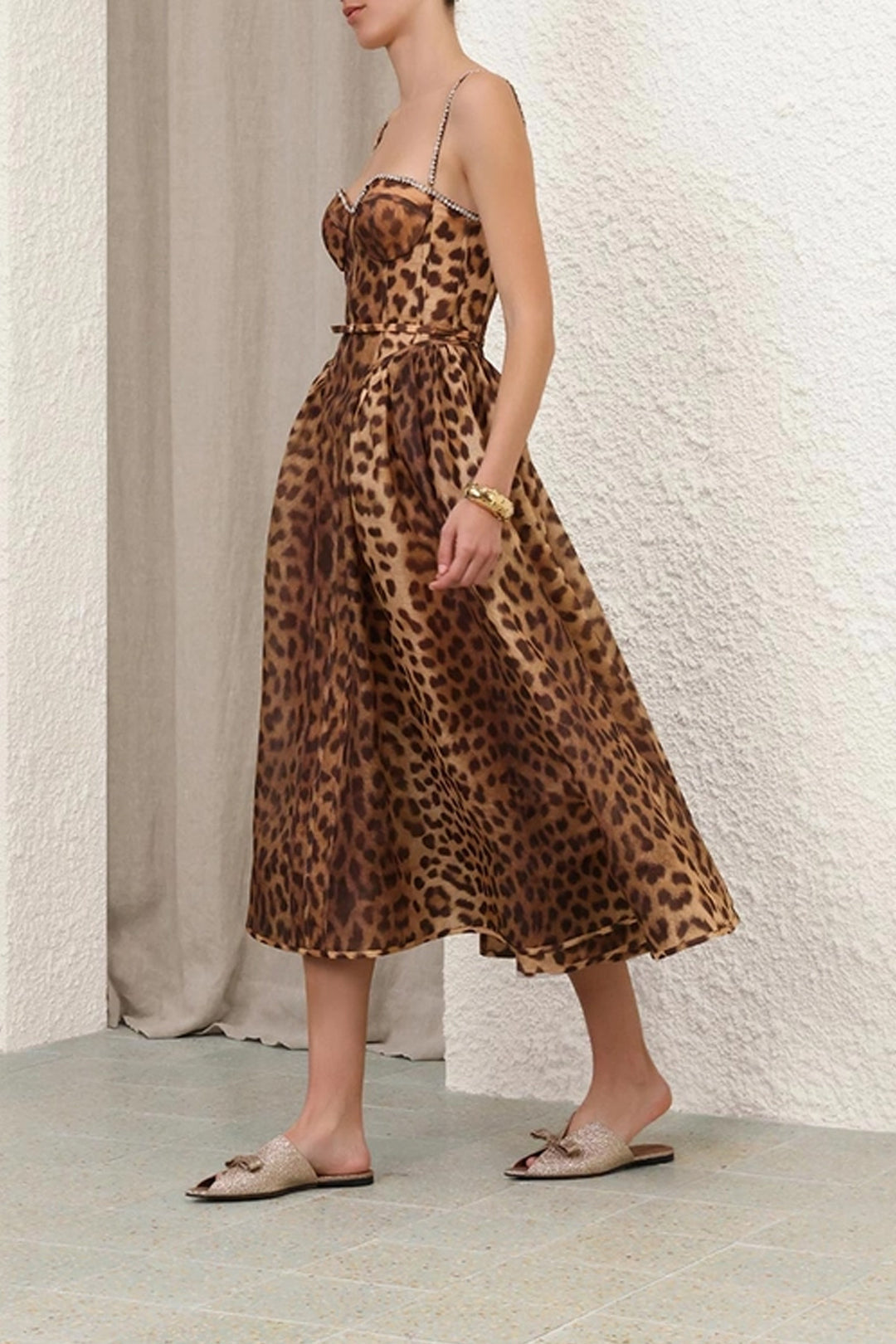 ワンピース Zimmermann FW25 Zimmermann Dresses (3500DSS252 CRMPNKFLO) zimmermann dress womanlucky plunge mini dress - 3500dss252