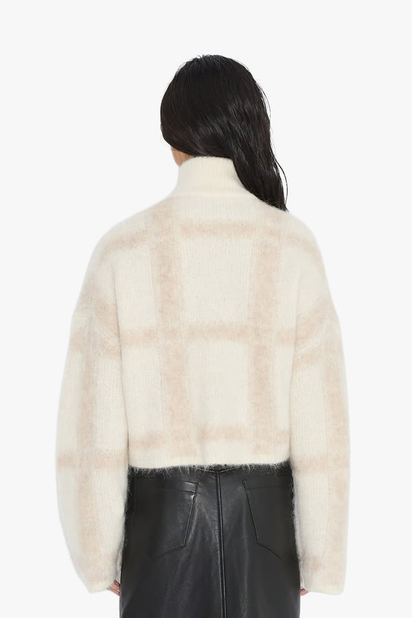 Tine Light Check Cardigan