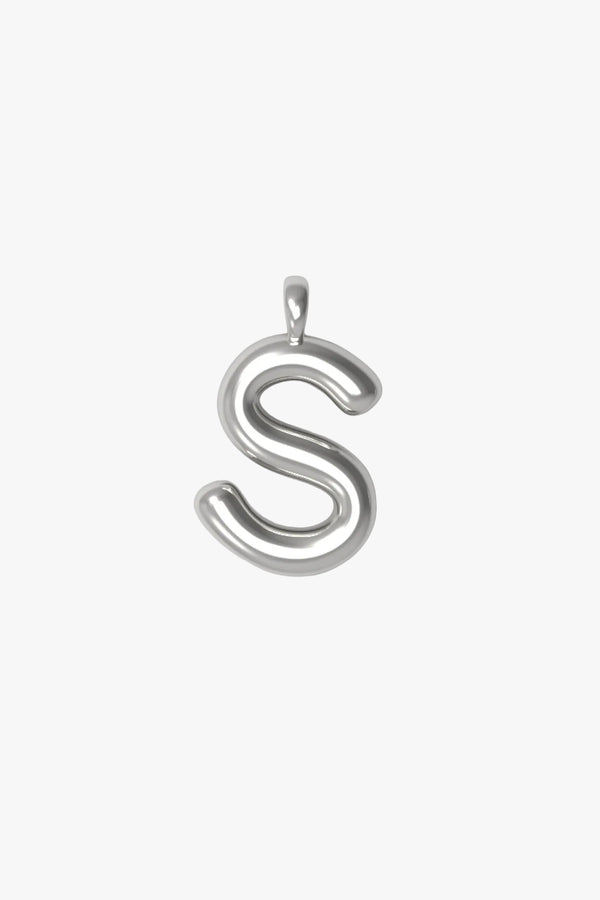 Letter charm Large S