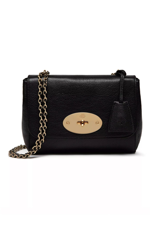 Mulberry Lily Glossy Goat Black