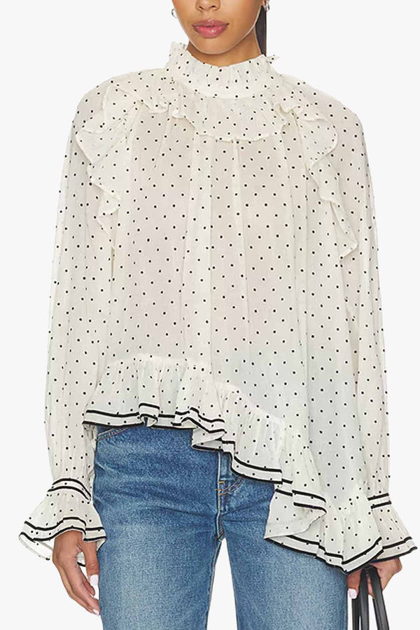 Marcella LS Cotton Blouse
