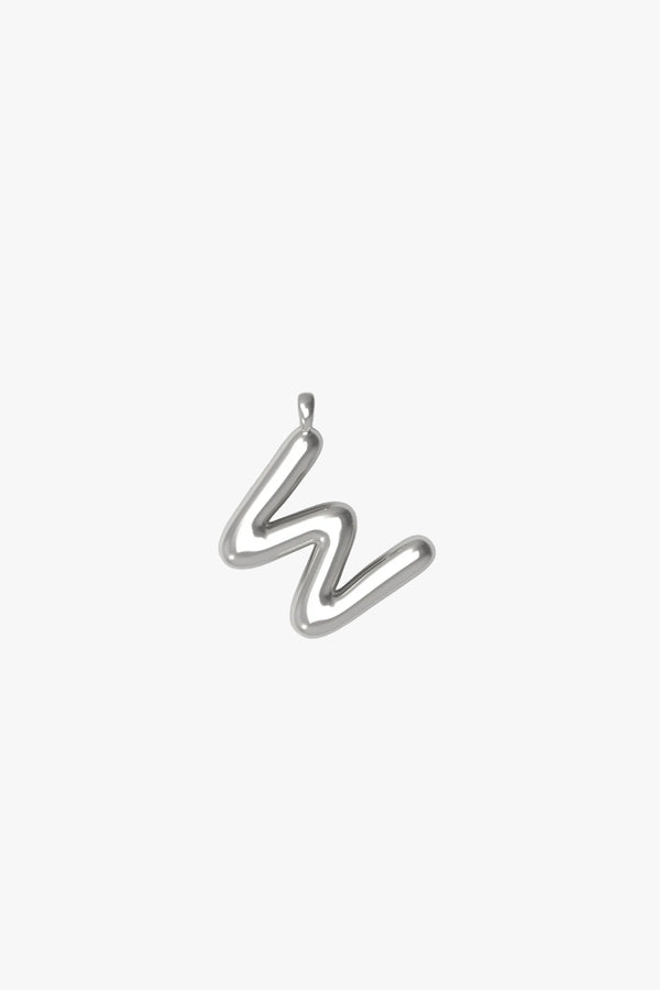 Letter charm Small W