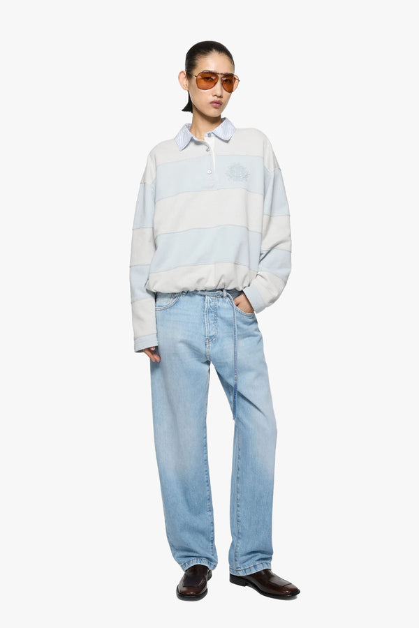 Cropped Polo Shirt