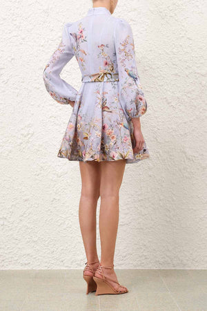 Rebellion Button Mini Dress