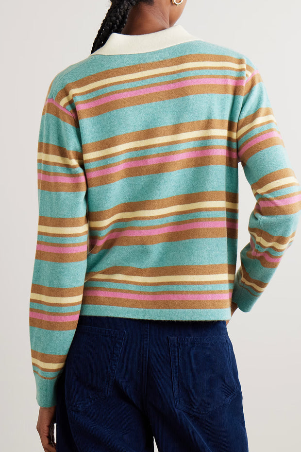 Cropped Stripe Rugby