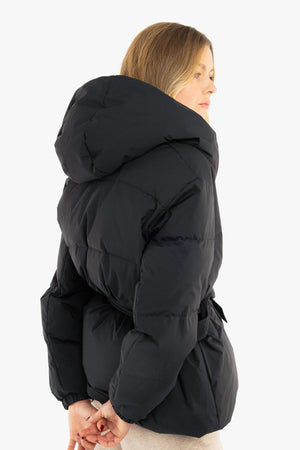 Belted Down Jacket