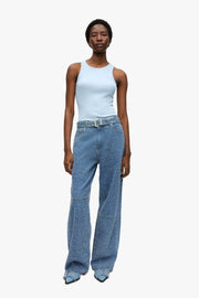 Shiny Weft Denim Izey