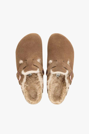 Boston Shearling Suede Leather