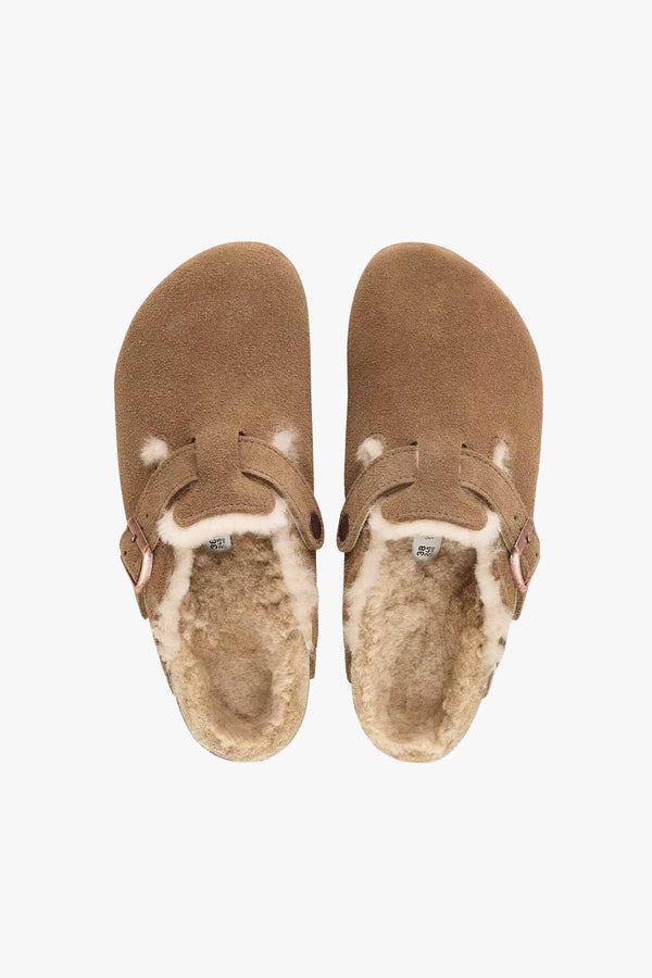 Boston Shearling Suede Leather