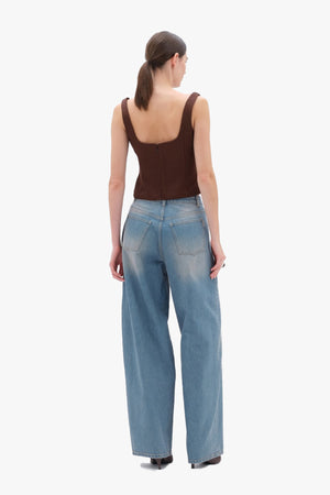 Cocoon Denim Pants