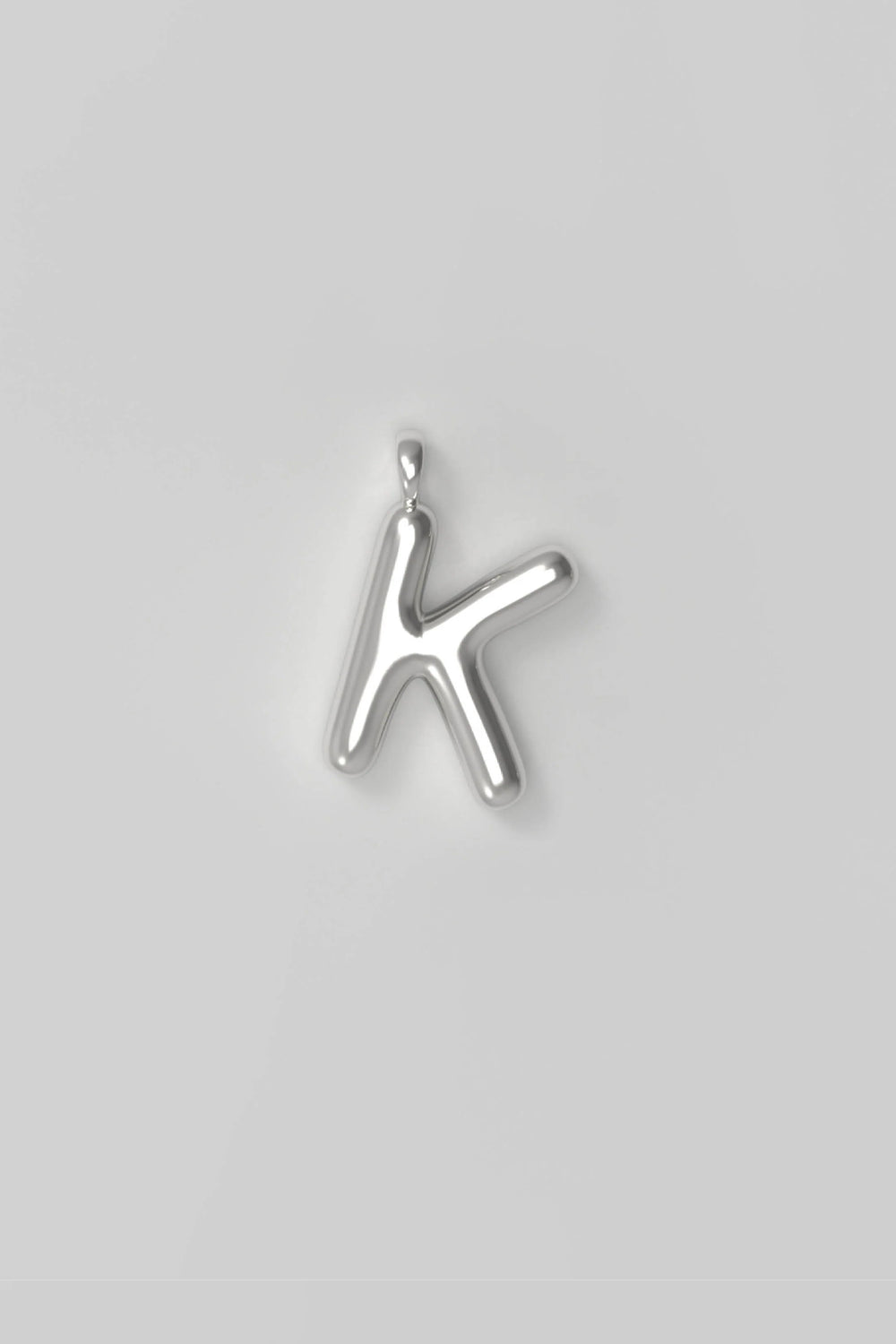 Letter charm Small K