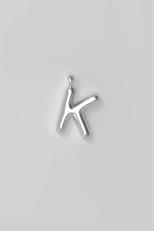 Letter charm Small K