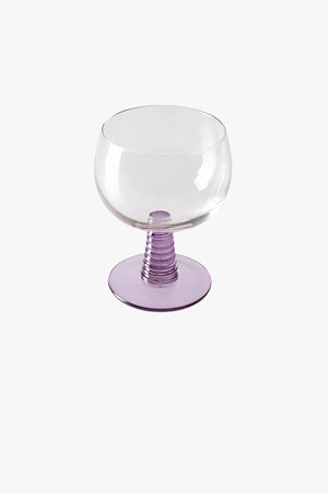 Swirl Wine Glass Low