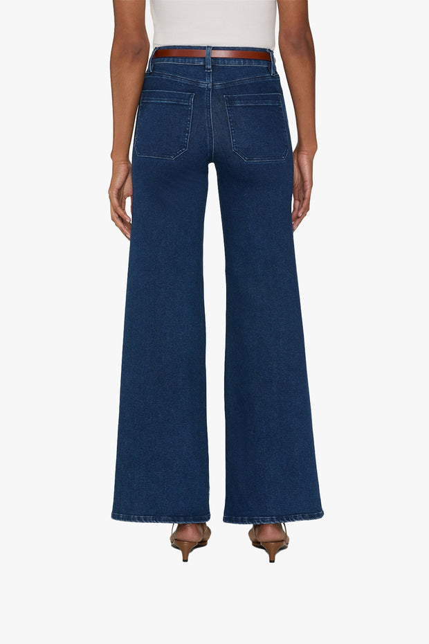 Le Slim Palazzo Modernist Pocket Jeans