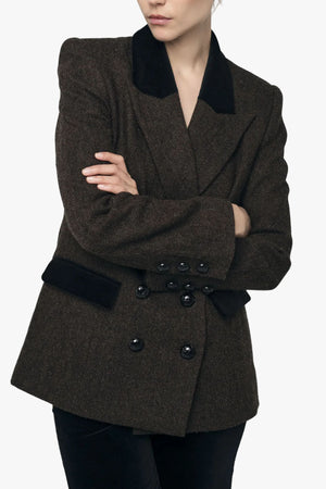 Dune Herringbone Blazer