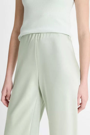 High Waist Fluid Satin Bias Pant