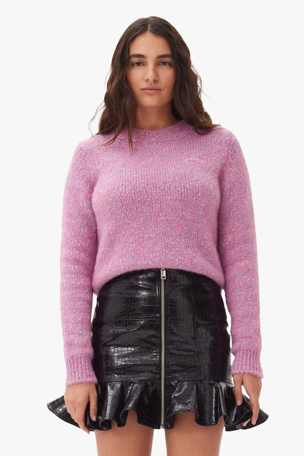 Future Coated Mini Skirt