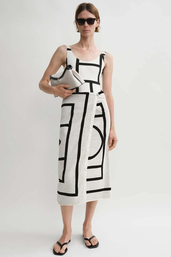 Monogram Jacquard Beach Towel