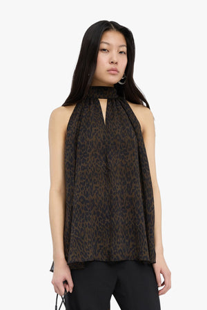 Halterneck Bow Top