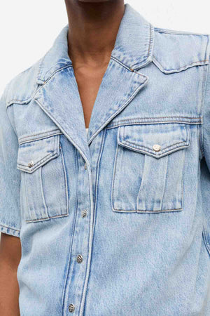 Soft Rigid Denim Shirt