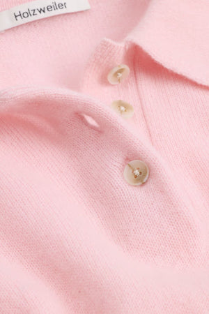 Cashmere Short Sleeve Polo