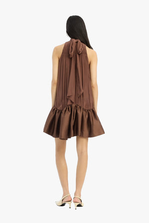 Gathered Mini Dress