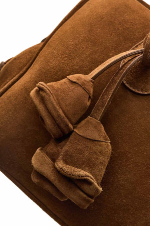 Brigitte Bag Regular Suede Light Brown