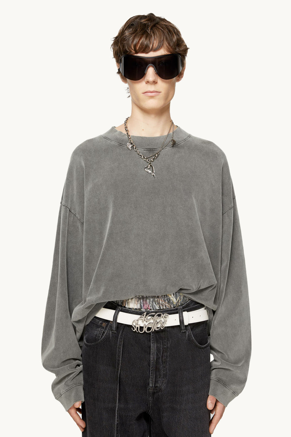 Crew Neck Sweater Relaxed Fit