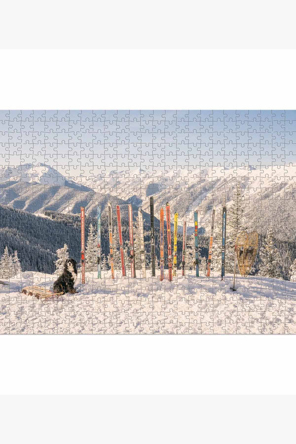 Gray Malin The Winter Holiday 2-Sided 500 Piece Puzzle