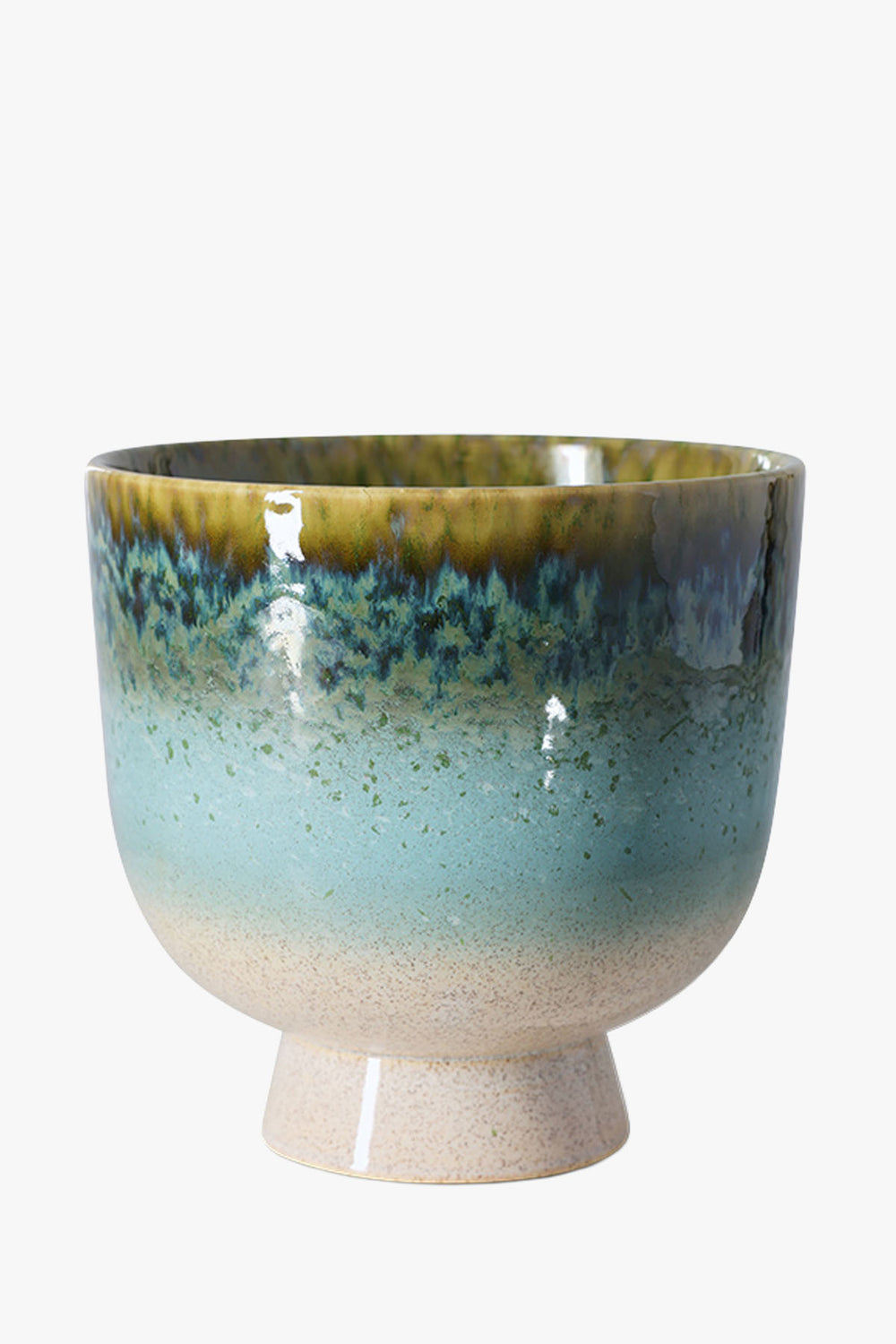 Retro Flower Pot Lagoon