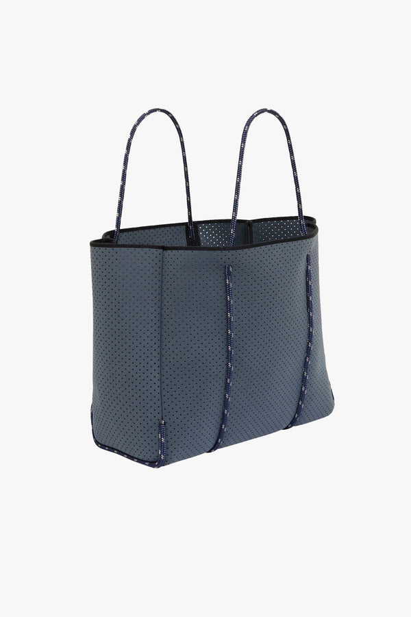 Flying Solo Pewter Navy