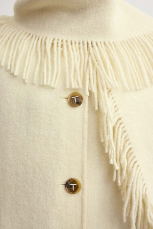 Fringed Scarf Jacket