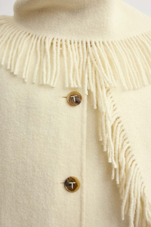 Fringed Scarf Jacket